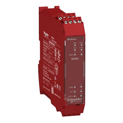 2 Digital output pairs expansion modules with screw term