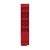Controller with 8 inputs 4 outputs monitors expansion modules with screw term