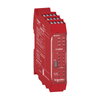 Controller with 8 inputs 4 outputs monitors expansion modules with screw term