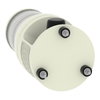 Tower light 100 mm 24 V siren - steady/flashing LED - red
