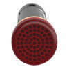 Pilot light Ø12 - IP40/IP65 - red - covered LED included - 24V - lugs