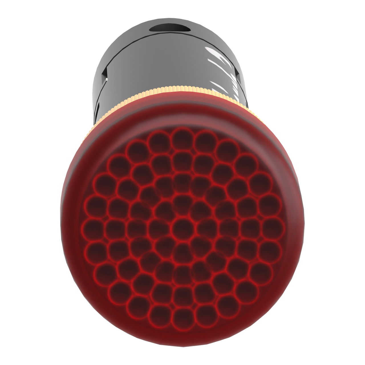 Pilot light Ø12 - IP40/IP65 - red - covered LED included - 24V - lugs – Image 4 of 8