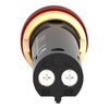 Pilot light Ø12 - IP40/IP65 - red - covered LED included - 24V - lugs