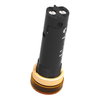 Pilot light Ø12 - IP40/IP65 - yellow - covered LED included - 24V - lugs
