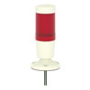 Pre assembled and pre cabled beacon, Harmony XVM, with buzzer + 1 illuminated unit, Ø 45 mm, 24 V AC/DC