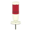 Pre assembled and pre cabled beacon, Harmony XVM, with buzzer + 1 illuminated unit, Ø 45 mm, 24 V AC/DC