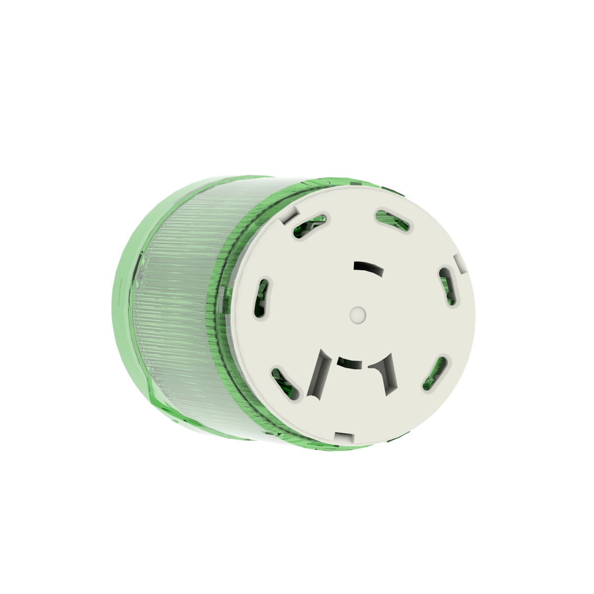 Harmony XVM, Illuminated unit for modular tower lights, plastic, green, Ø45, for bulb BA 15d, <= 230 V AC/DC – Image 5 of 8