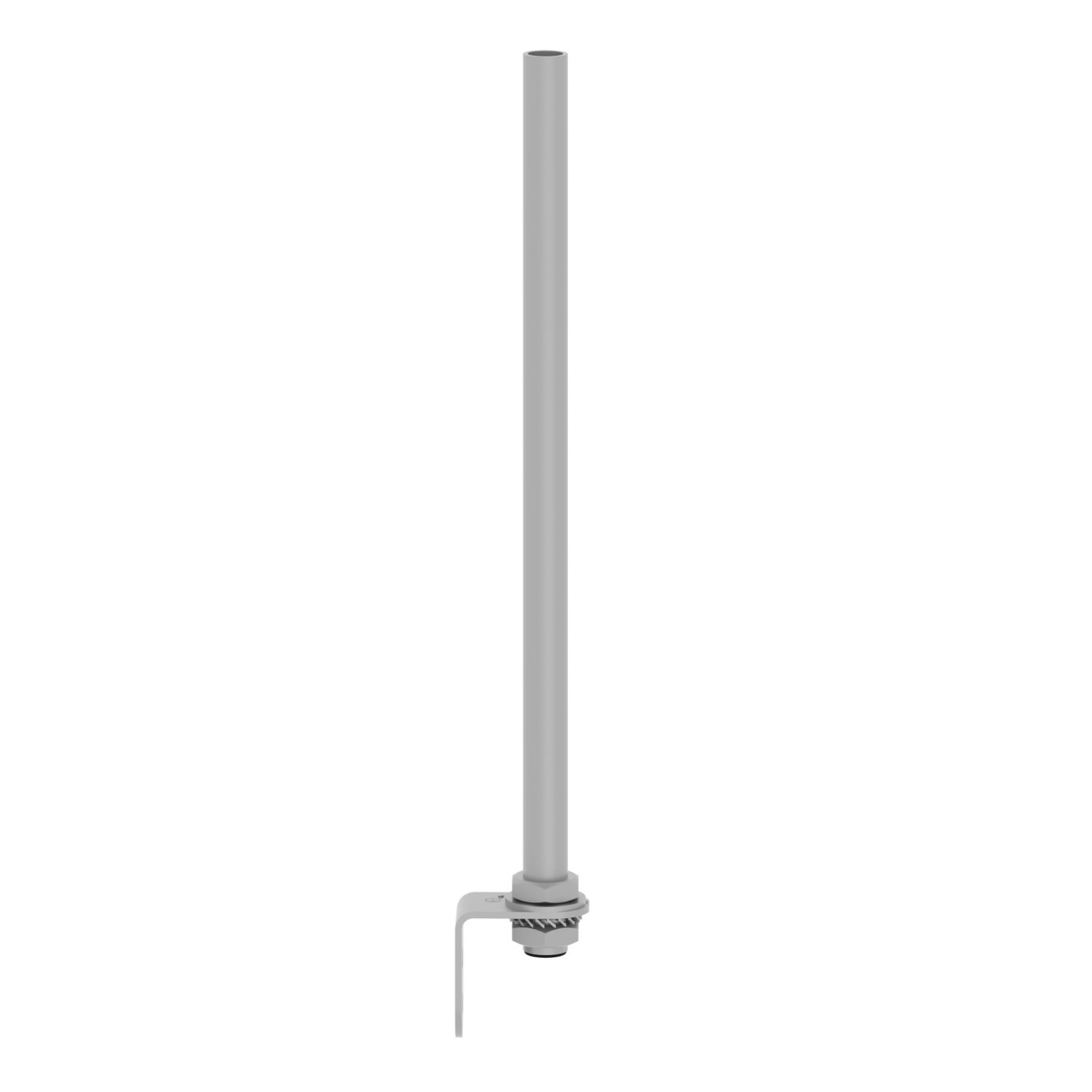 Aluminium support tube with metal bracket l=400 mm - XVM – Image 6 of 8
