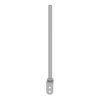 Aluminium support tube with metal bracket l=400 mm - XVM