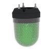 Illuminated beacon without buzzer, green, Ø100, integral LED, 100...230 V AC