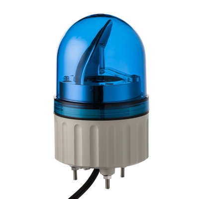 84mm Rotating Mirror Blue 24VAC-DC