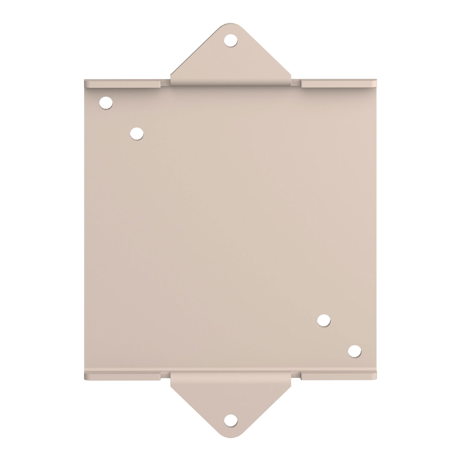 Wall mount plate for DIN72/DIN96 electronic alarms – Imagen 2 de 9