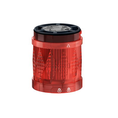 Leuchtelement, Harmony XVU, modular, 60mm, LED, rot, Blitzlicht, IP65, 24V ACDC
