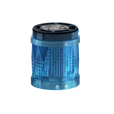Leuchtelement, Harmony XVU, modular, 60mm, LED, blau, Blitzlicht, IP65, 24V ACDC