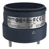 Fixing unit for modular tower lights, black, Ø60, 2 pins direct mounting