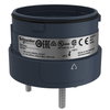 Fixing unit for modular tower lights, black, Ø60, 3 pins direct mounting