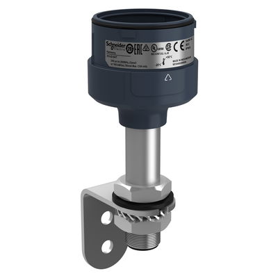 Montageplatte auf Metall-Winkel, Harmony XVU, modular, 60mm, schwarz, Höhe 100mm, 24V ACDC, 110-240V AC
