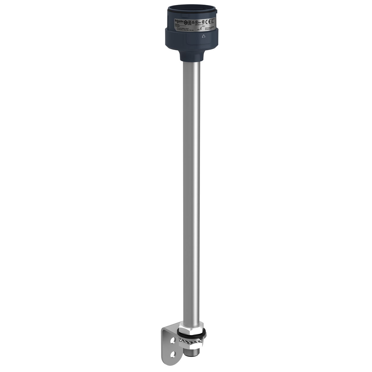 Harmony XVU, Fixing metal bracket with 400 mm aluminium pole for modular tower lights, black, Ø60