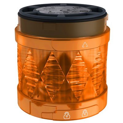 Leuchtelement, Harmony XVU, modular, 60mm, LED, orange, Blinklicht, IP65, 24V ACDC