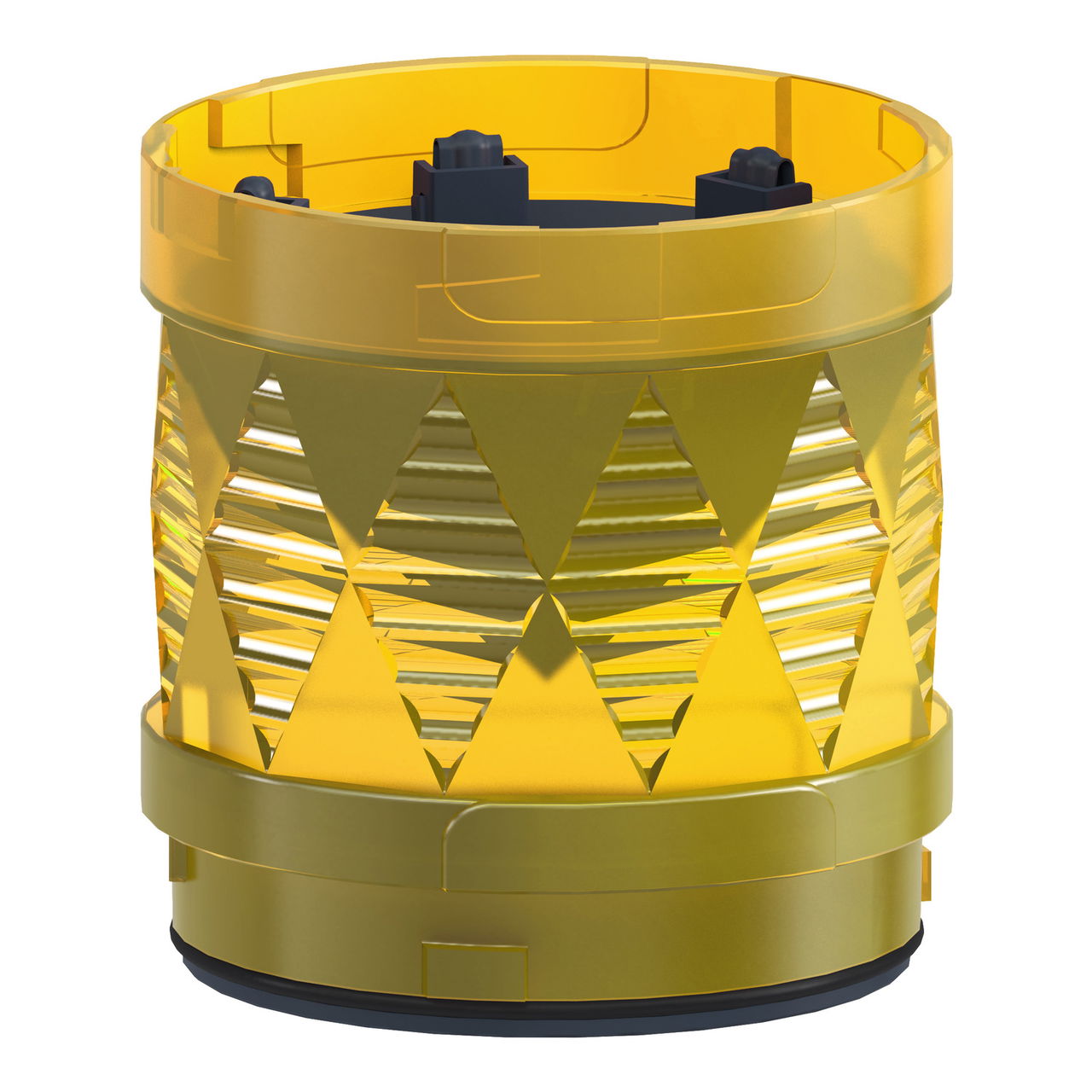 Harmony XVU, Illuminated LED unit for modular tower lights, yellow, Ø60, blinking, IP65, 24 V AC/DC – Image 2 of 7