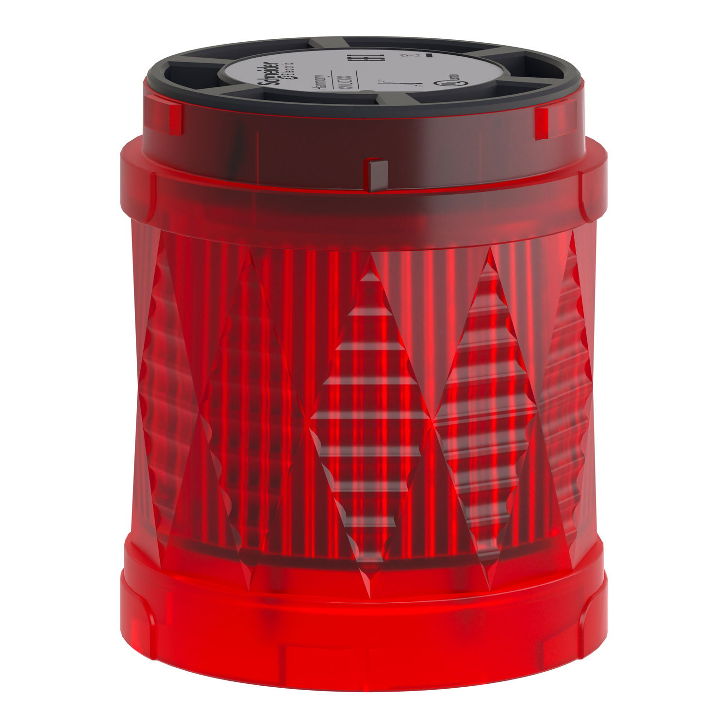 Harmony XVU, Illuminated LED unit for modular tower lights, red, Ø60, high flashing, IP65, 24 V AC/DC – Image 6 of 10
