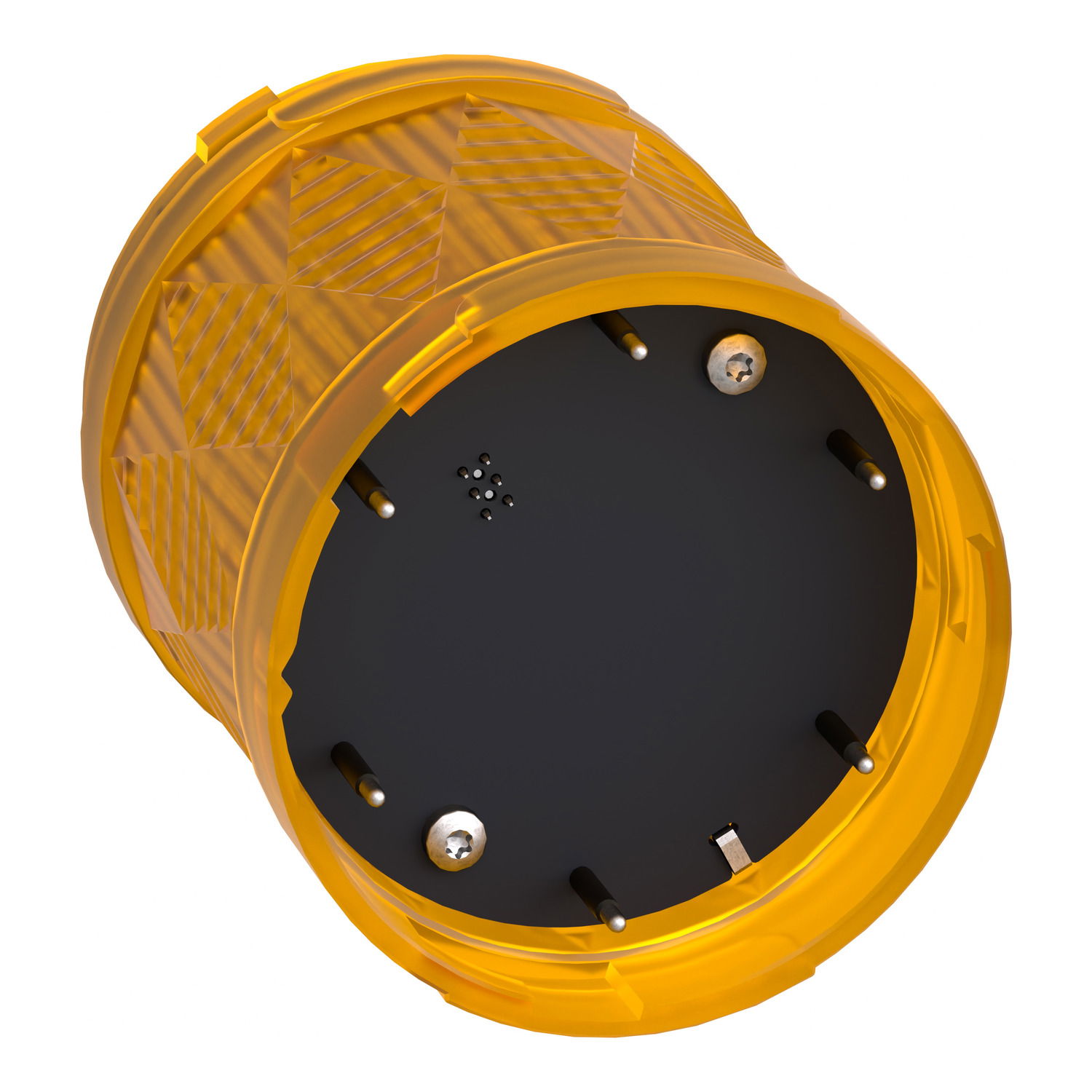 Harmony XVU, Illuminated LED unit for modular tower lights, orange, Ø60, high flashing, IP65, 24 V AC/DC – Image 3 of 10
