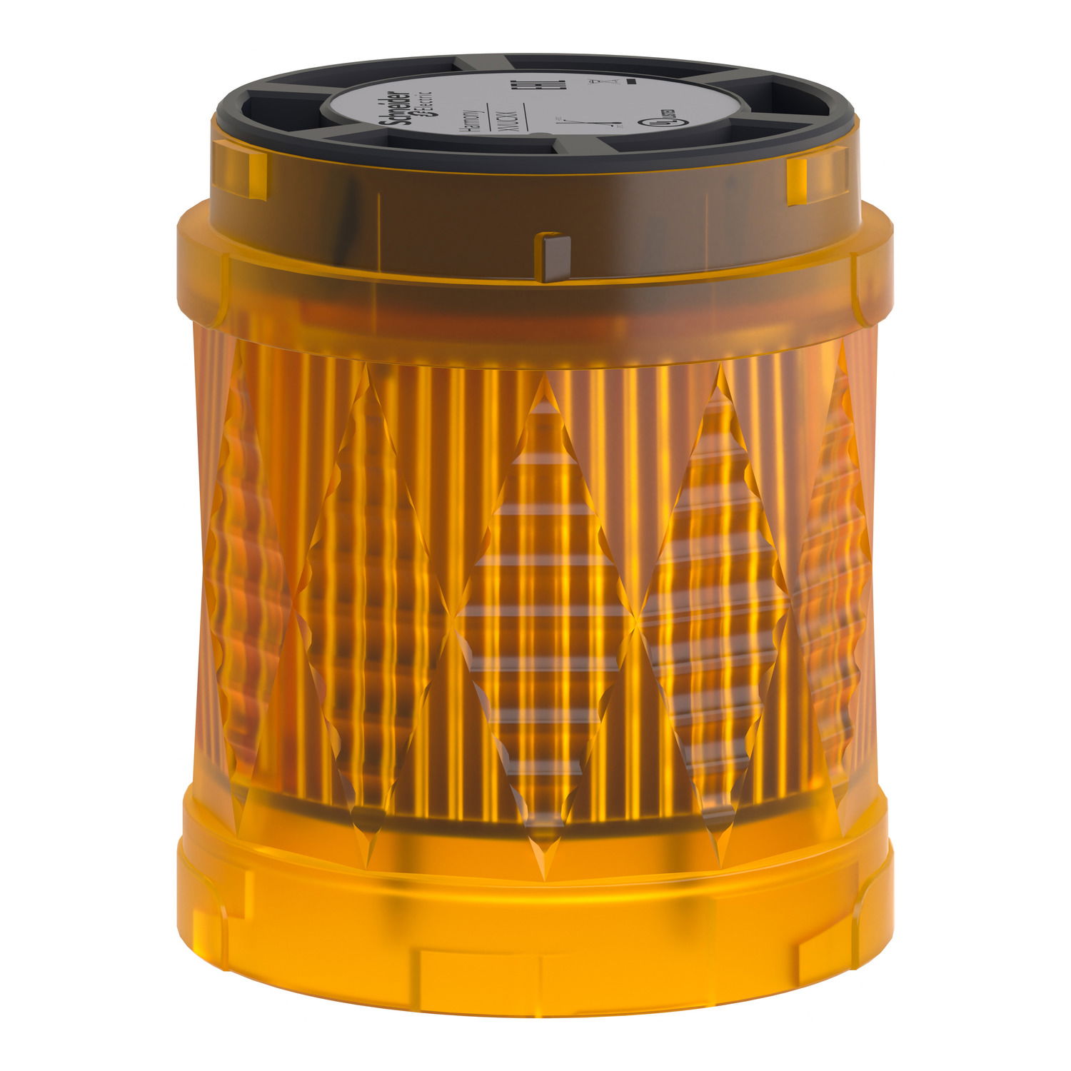 Harmony XVU, Illuminated LED unit for modular tower lights, orange, Ø60, high flashing, IP65, 24 V AC/DC – Image 6 of 10