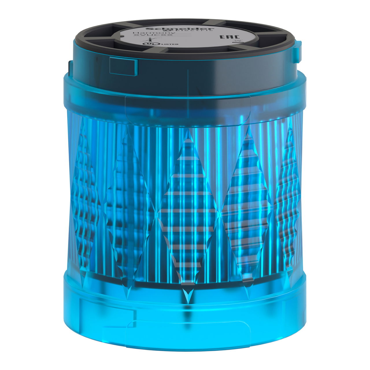 Harmony XVU, Illuminated LED unit for modular tower lights, blue, Ø60, high flashing, IP65, 24 V AC/DC – Image 4 of 10