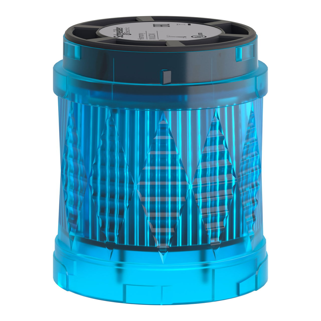 Harmony XVU, Illuminated LED unit for modular tower lights, blue, Ø60, high flashing, IP65, 24 V AC/DC – Image 6 of 10