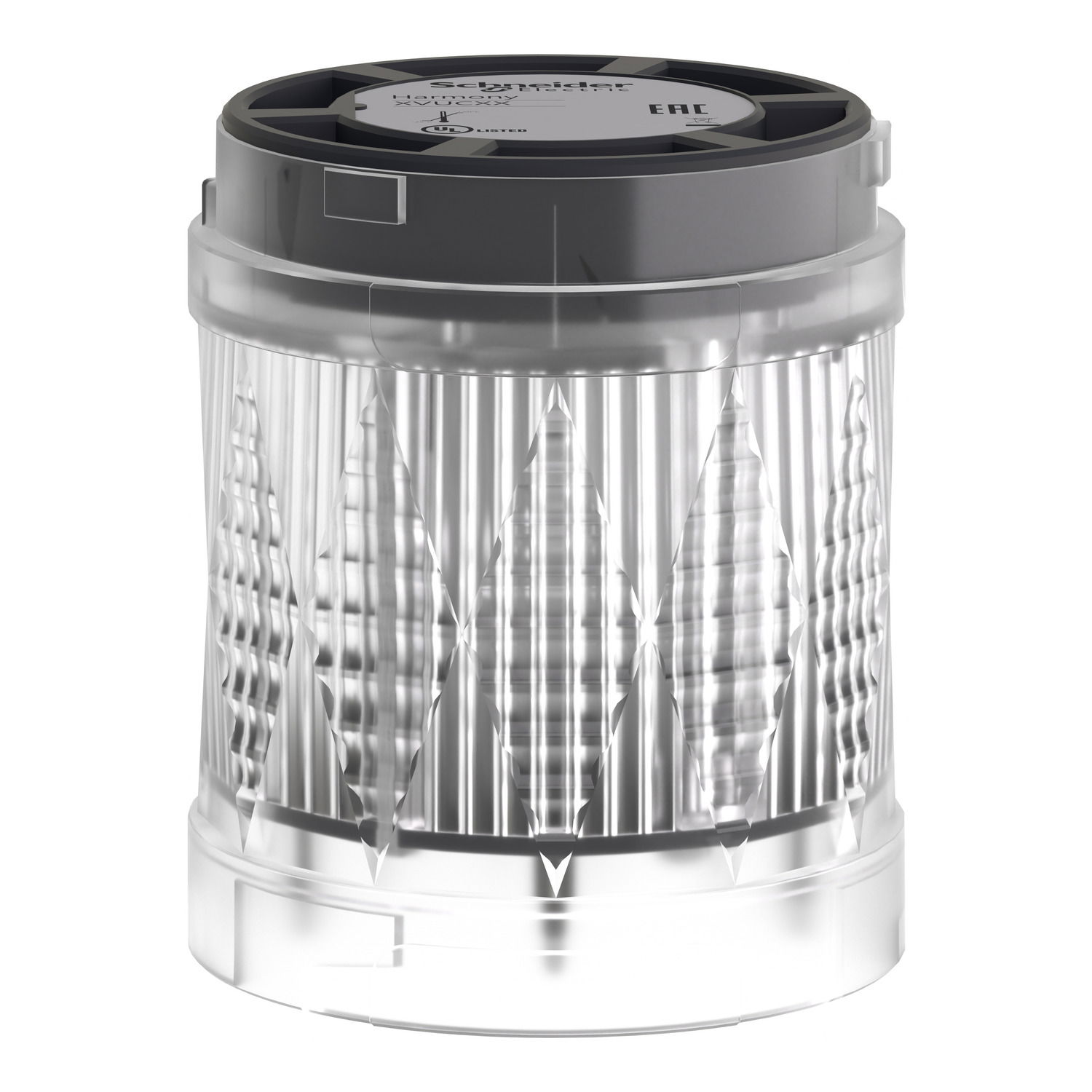 Harmony XVU, Illuminated LED unit for modular tower lights, white, Ø60, high flashing, IP65, 24 V AC/DC – Image 4 of 10