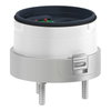 Fixing unit for modular tower lights, silver, Ø60, 3 pins direct mounting