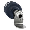 Harmony XVU, Fixing metal bracket with 100 mm aluminium pole for modular tower lights, black, Ø60