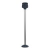 Harmony XVU, Fixing plate with 400 mm aluminium pole for modular tower lights, black, Ø60