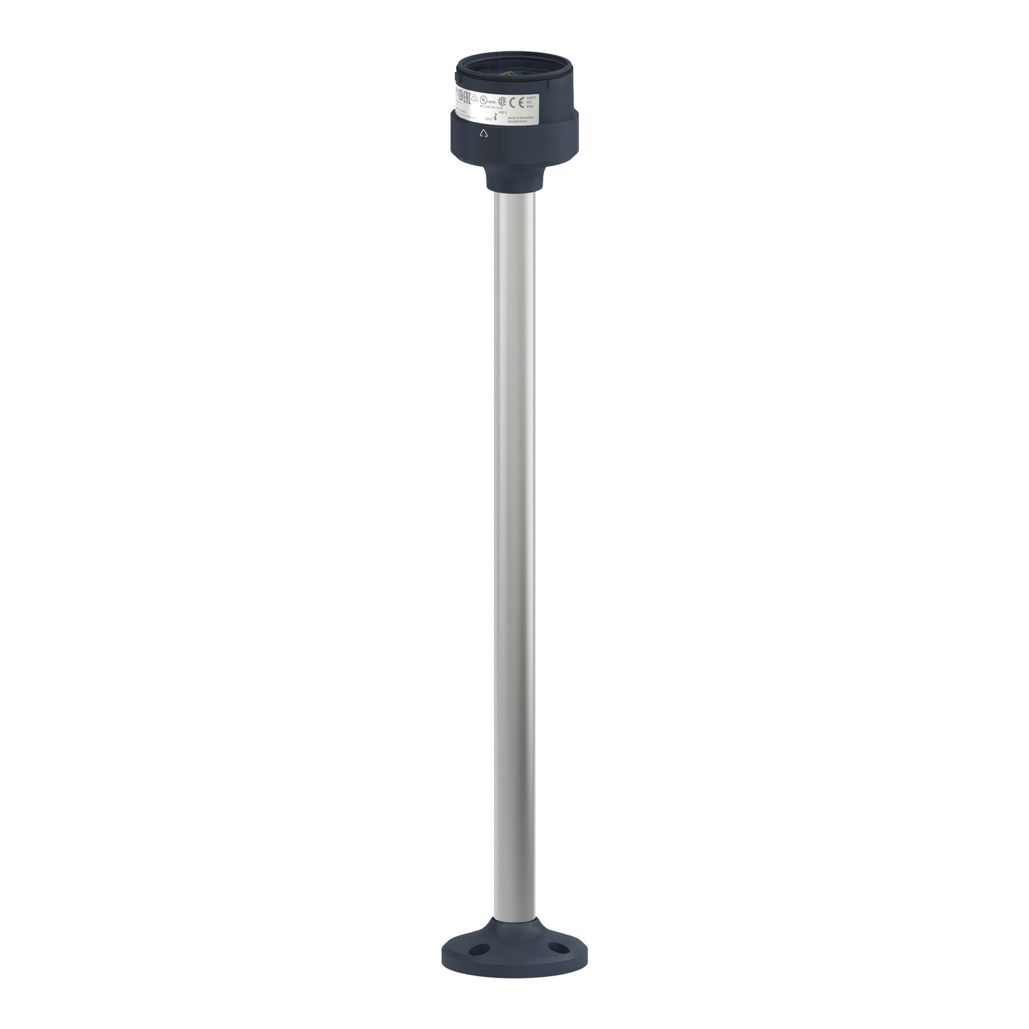 Harmony XVU, Fixing plate with 400 mm aluminium pole for modular tower lights, black, Ø60 – Image 4 of 7