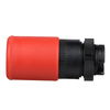 Vorsatz Not-Aus-Schalter Ø 30mm, Drehentriegelung, Ø 22, rot