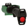 Remote control eXLhoist standard, 6 motion push buttons, 6 auxiliary push buttons, display