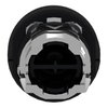 Drucktaster, Frontelement, Harmony XB4, Metall schwarz, 22mm, schwarz, unbeschriftet, tastend