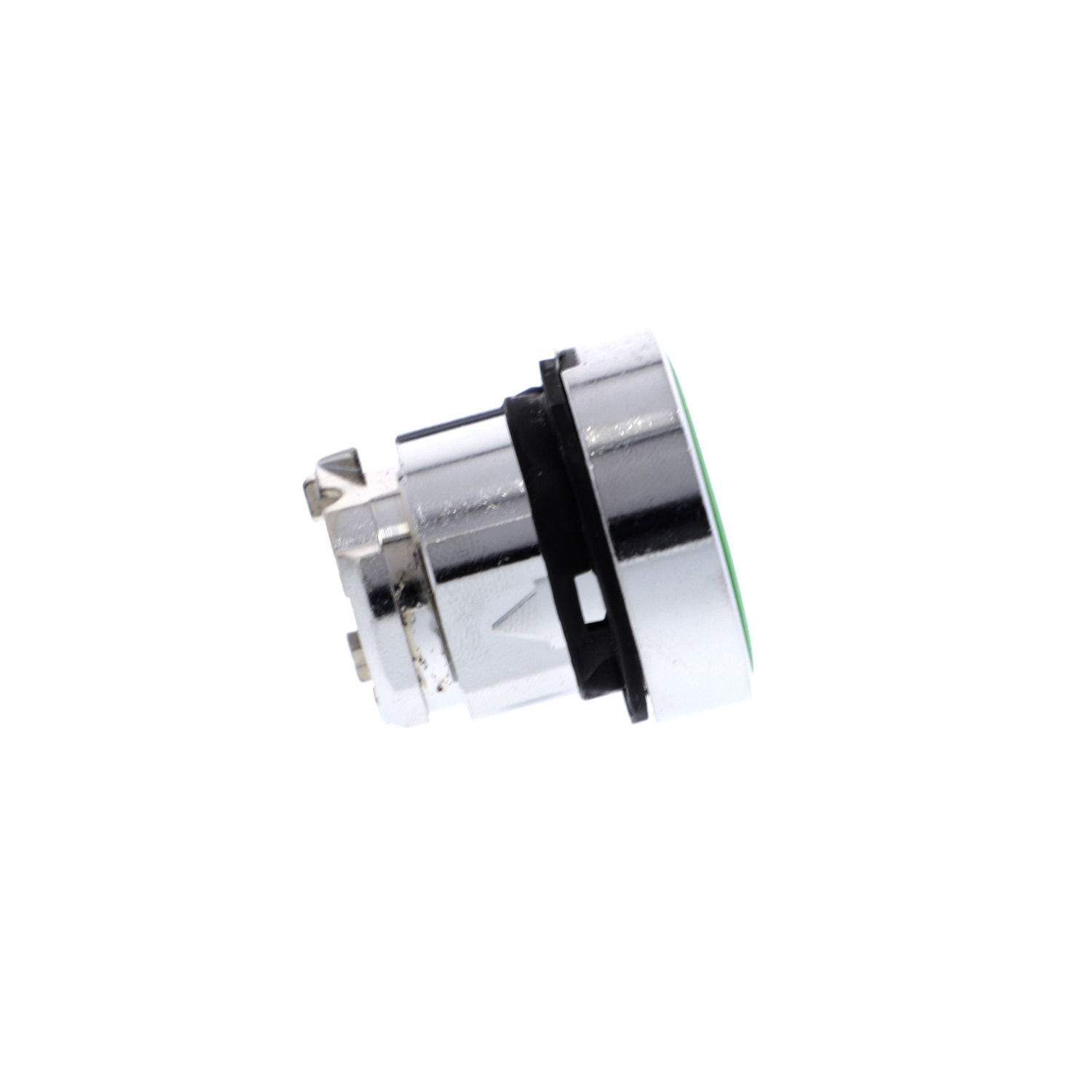 Push button head, metal, flush, green, Ø22, spring return, unmarked – Image 5 of 7