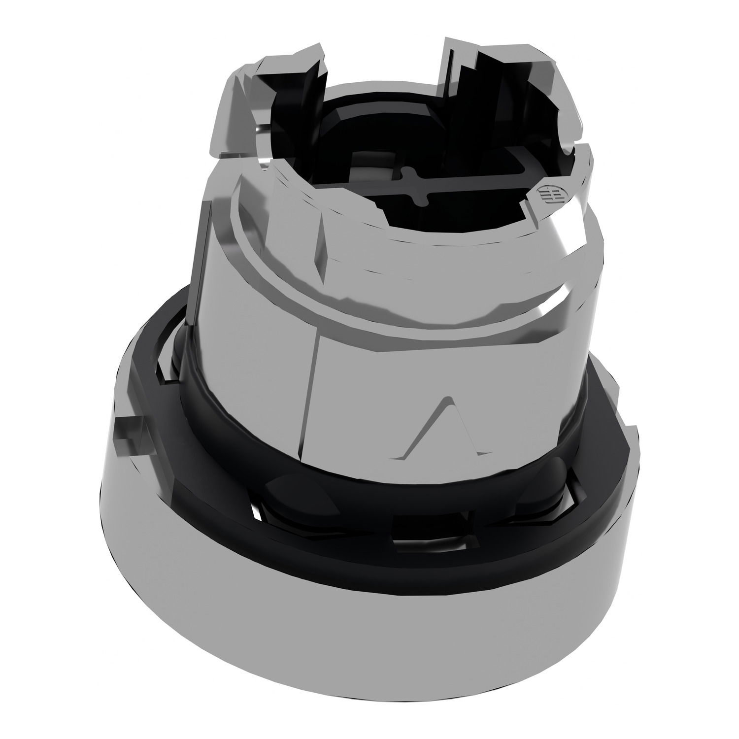 Red flush pushbutton head Ø22 spring return "O" – Image 5 of 9