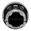 Red flush pushbutton head Ø22 spring return "STOP"
