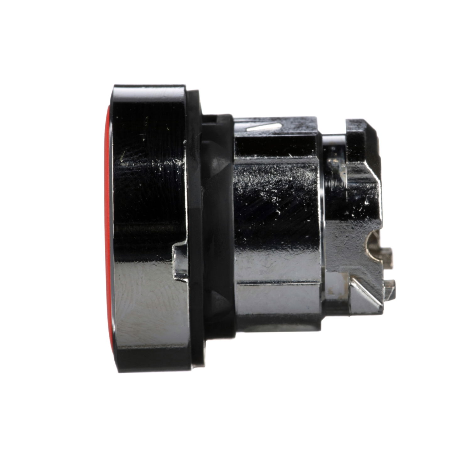 Push button head, metal, flush, red, Ø22, spring return, unmarked – Image 4 of 7