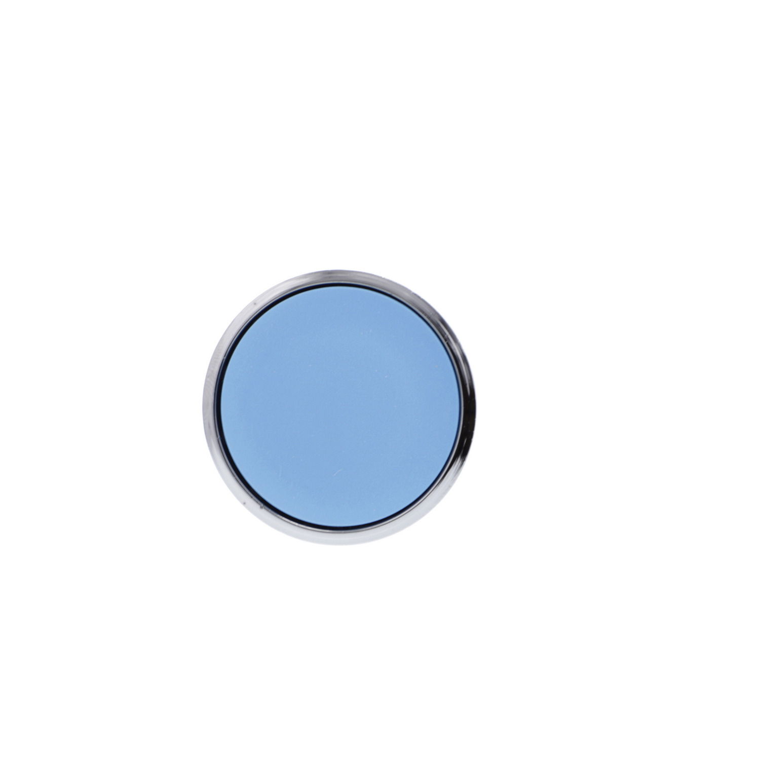 Push button head, metal, flush, blue, Ø22, spring return, unmarked – Image 3 of 7