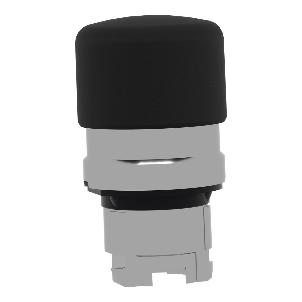 Black Ø30 mushroom pushbutton head Ø22 spring return – Image 3 of 9