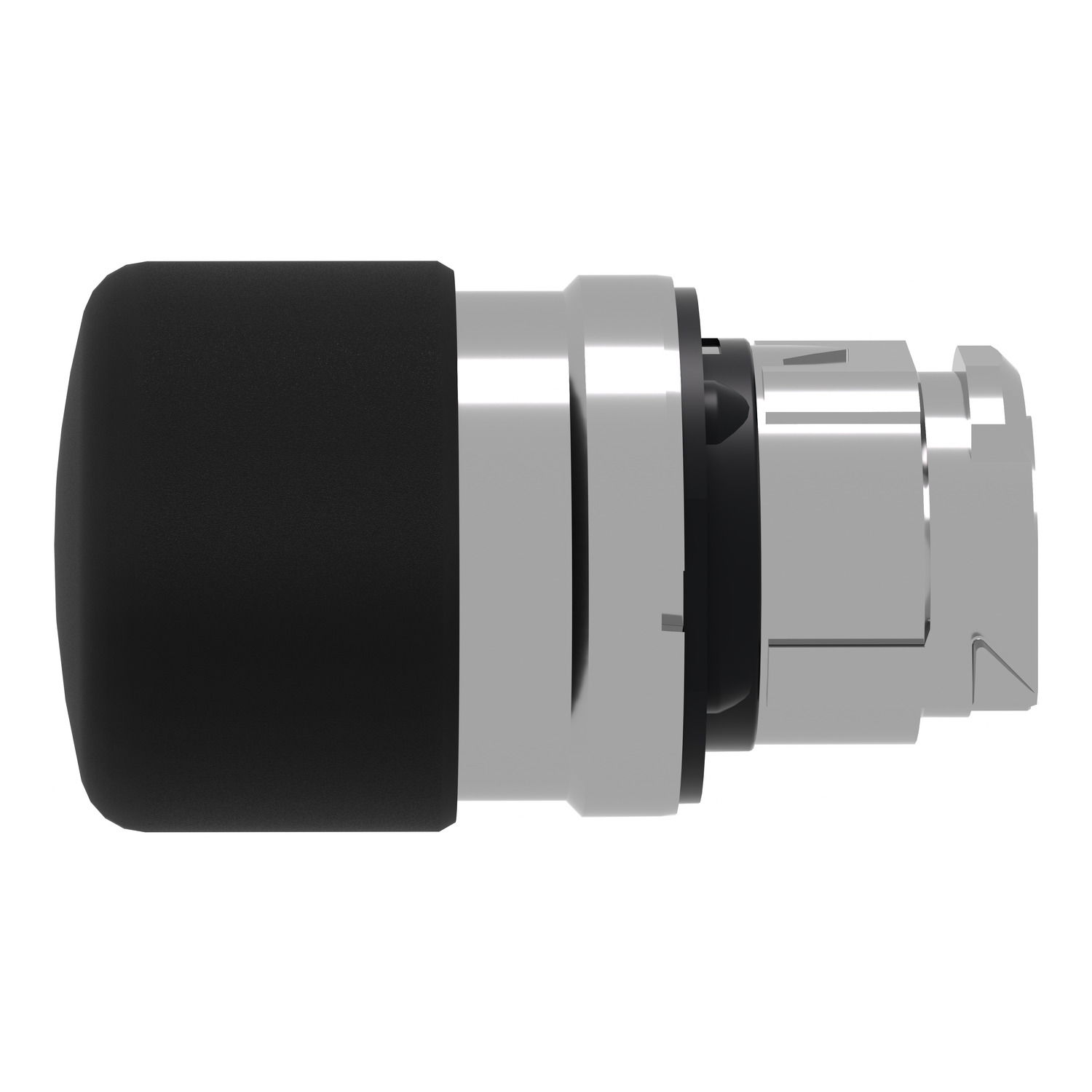 Black Ø30 mushroom pushbutton head Ø22 spring return – Image 7 of 9