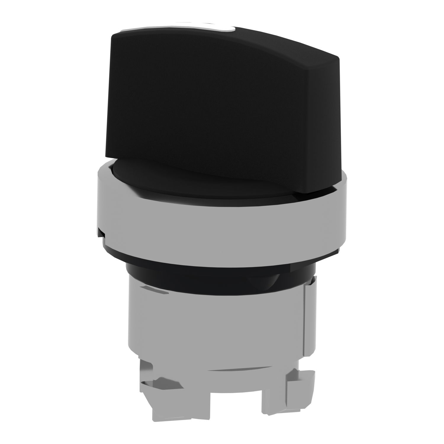 Black selector switch head Ø22 2-position stay put – Image 3 of 9