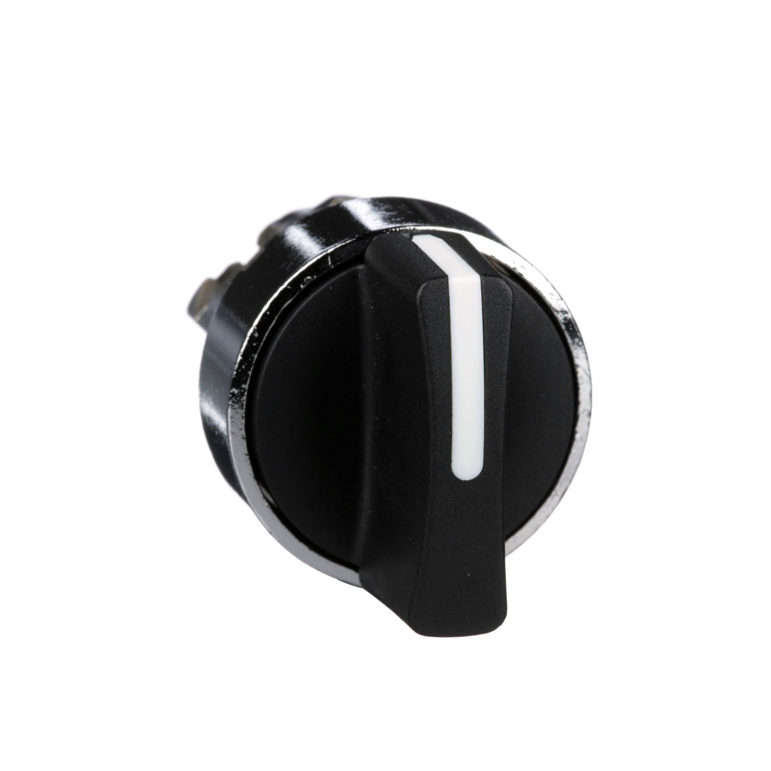 Black selector switch head Ø22 2-position stay put – Image 4 of 9
