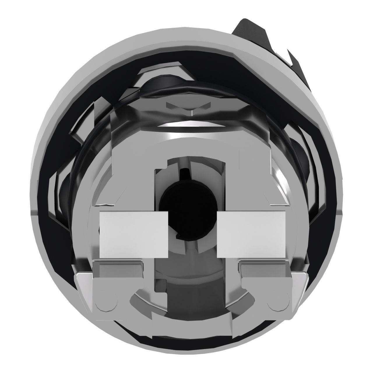Black selector switch head Ø22 2-position stay put – Image 2 of 9