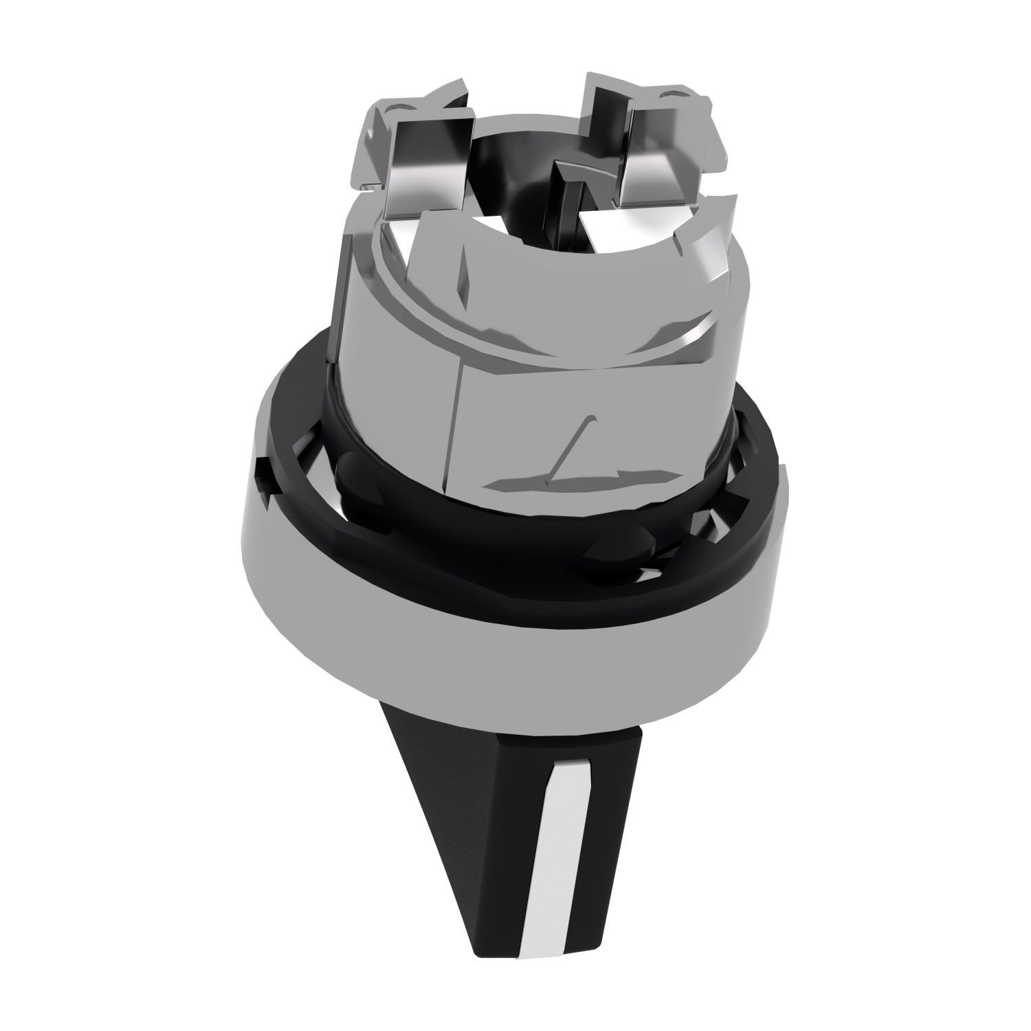 Black selector switch head Ø22 3-position stay put – Image 5 of 9