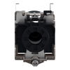 Potentiometer, Frontelement, Harmony XB4, Metall, 22mm, schwarz, für Potentiometer mit Achslänge 45-50mm, Achse 6mm
