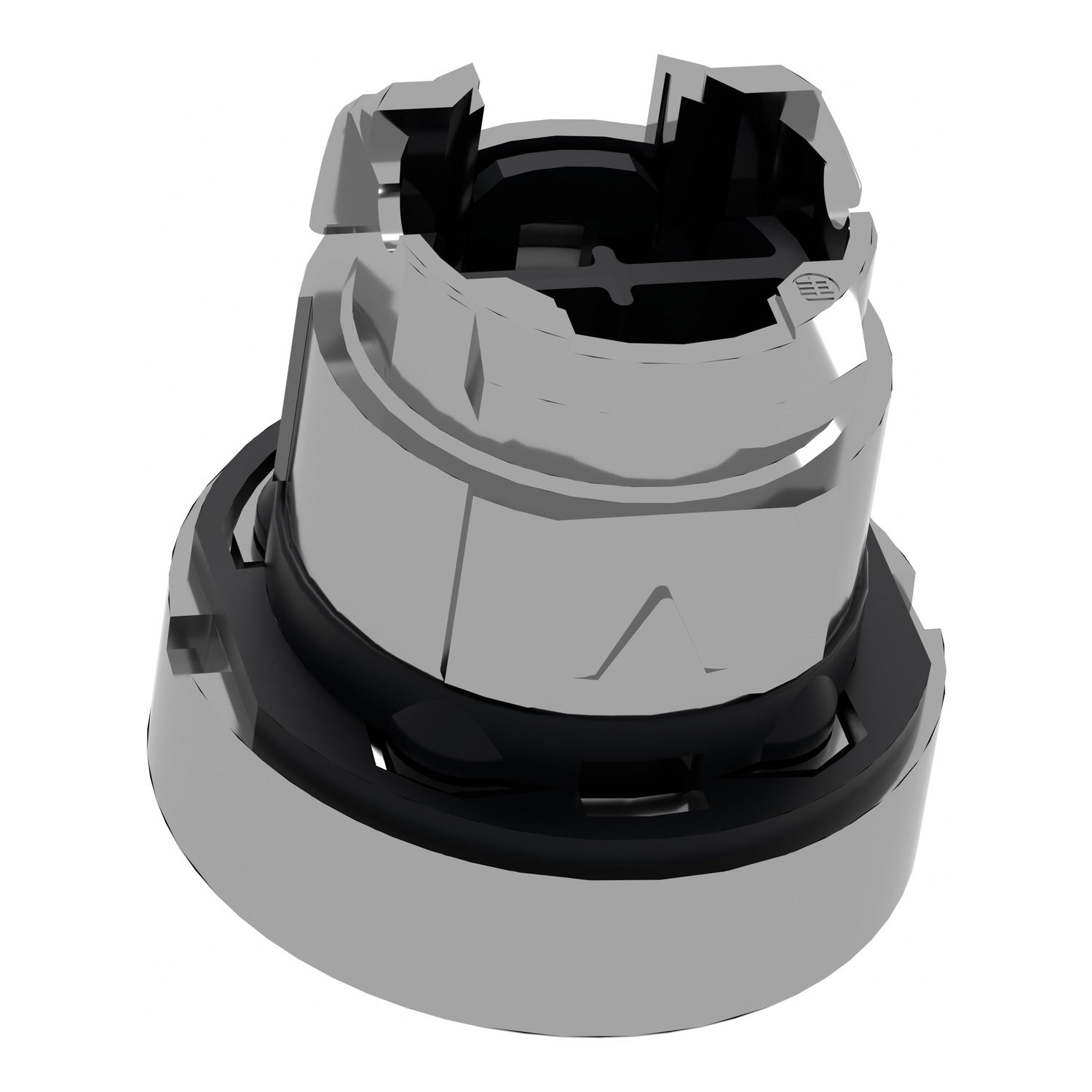 Red flush pushbutton head Ø22 push-push unmarked – Image 5 of 9